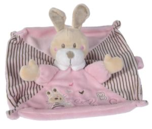 Doudou Lapin Rose